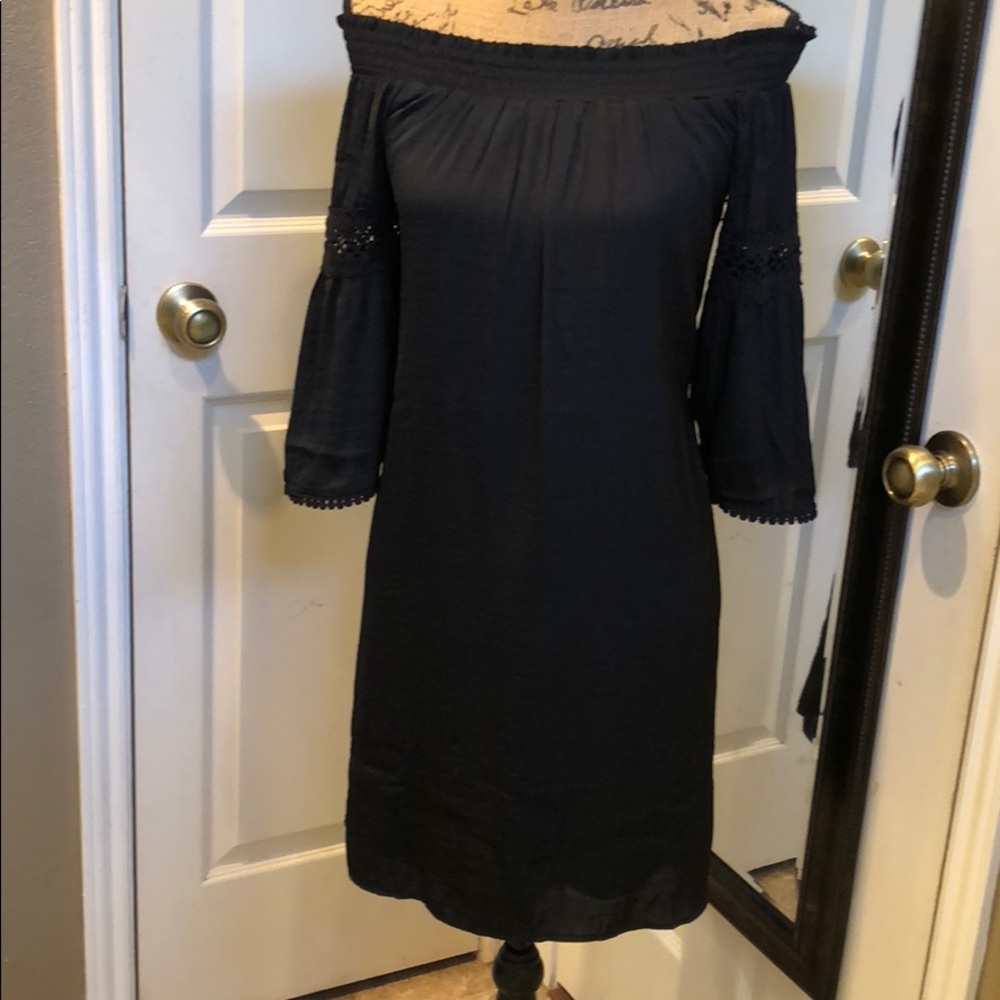 Jennifer Lopez smoked off shoulder dress S